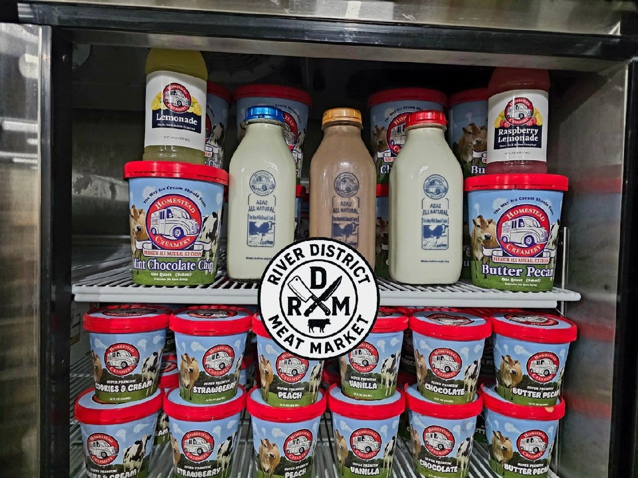 Homestead Creamery ice cream