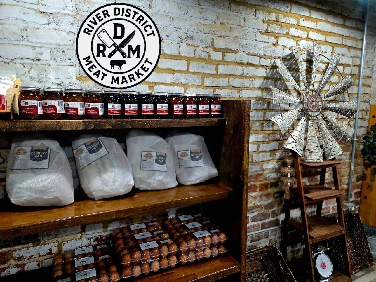 Country hams and local goods